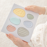 Worry Stones – Calming Sensory Fidget for Kids (Set of 6)