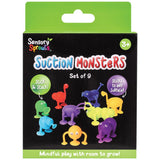 Suction monsters - 9 pack