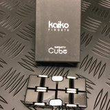 Kaiko Metal Infinity Cube Fidget - Black - 214 grams