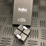 Kaiko Metal Infinity Cube Fidget - Black - 214 grams