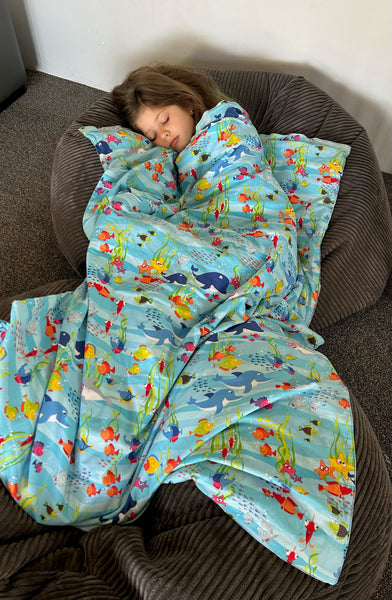 Infant Does A Weighted Blanket Help A Child Sleep Small Weighted